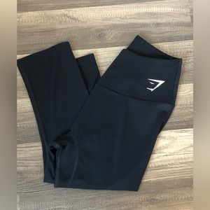 Gymshark Cropped Black Seamless Leggings